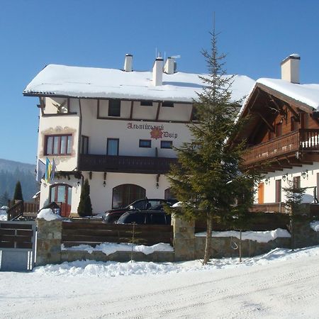 Hotel Alpenhof Pansion Slavske Exteriér fotografie
